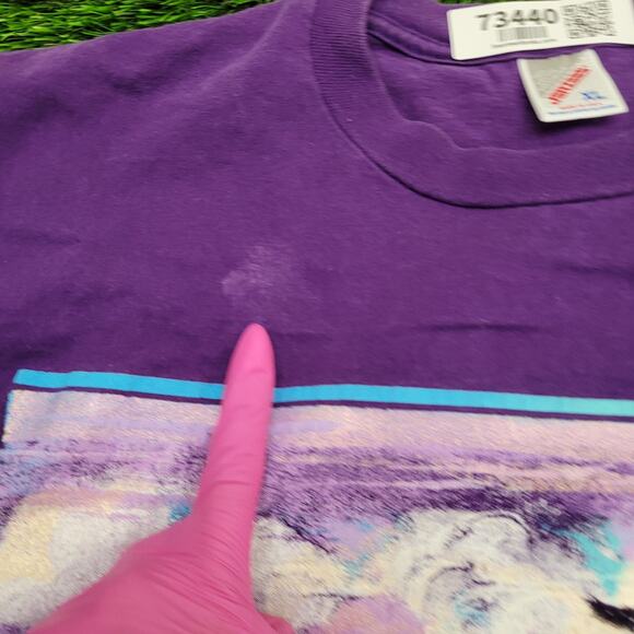 Vintage 1991 Seattle Shirt L/XL 22x29 USA - Picture 4 of 16